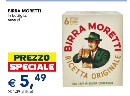 BIRRA MORETTI