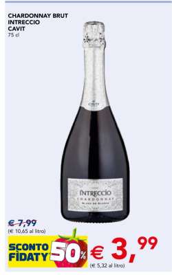 CHARDONNAY BRUT INTRECCIO CAVIT