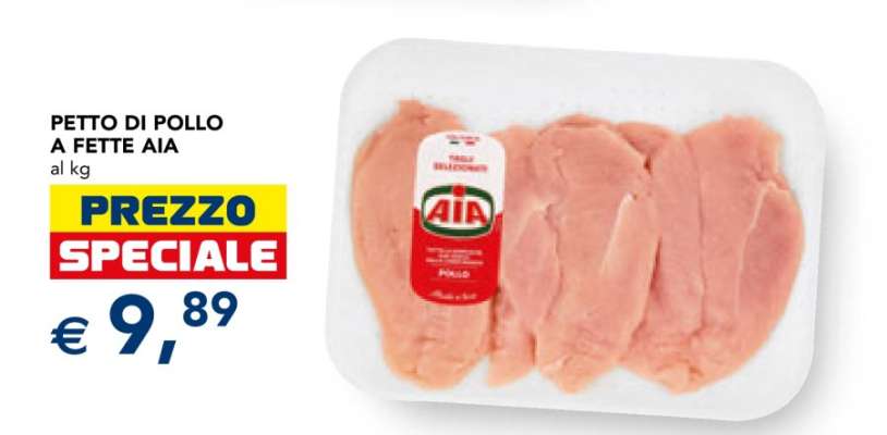 PETTO DI POLLO A FETTE AIA