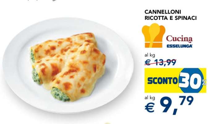 Cannelloni Ricotta e Spinaci