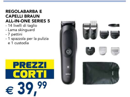 REGOLABARBA E CAPELLI BRAUN ALL-IN-ONE SERIES 5