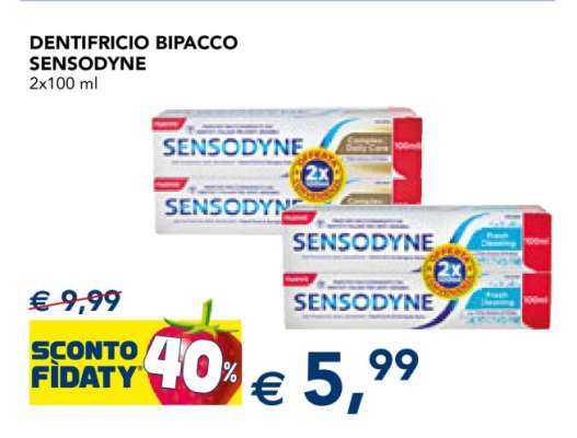 DENTIFRICIO BIPACCO SENSODYNE