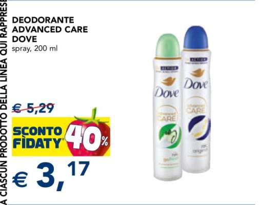 DEODORANTE ADVANCED CARE DOVE