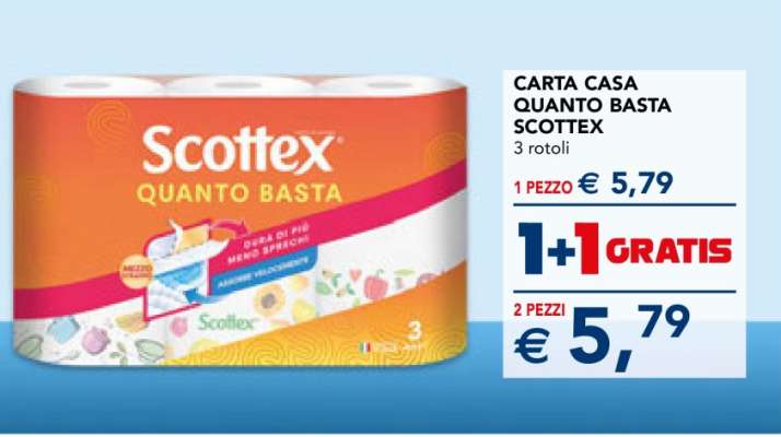 Carta Casa Quanto Basta Scottex