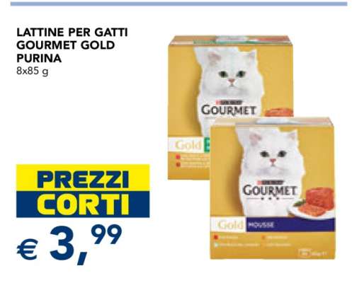Lattine per Gatti Gourmet Gold Purina