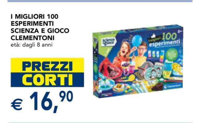I MIGLIORI 100 ESPERIMENTI, SCIENZA E GIOCO CLEMENTONI