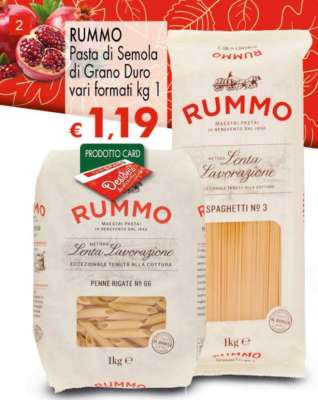 RUMMO Pasta di Semola di Grano Duro