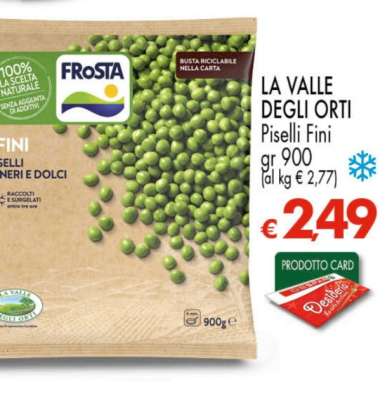 LA VALLE DEGLI ORTI Piselli Fini