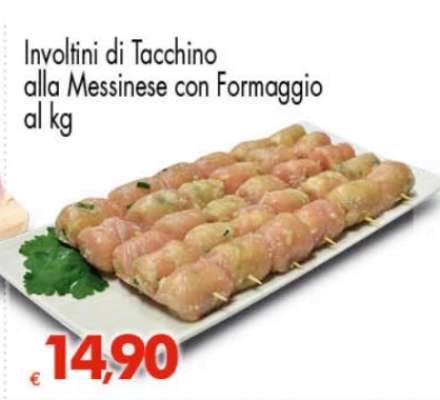 Involtini di Tacchino alla Messinese con Formaggio