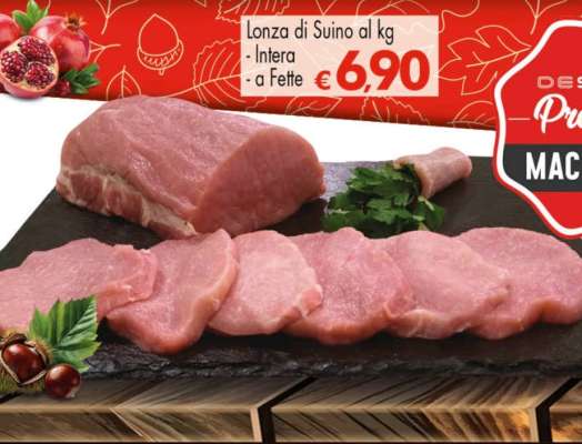 Lonza di Suino al kg