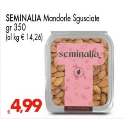 SEMINALIA Mandorle Sgusciate