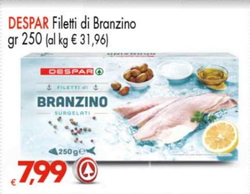 DESPAR Filetti di Branzino