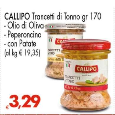 CALLIPO Trancetti di Tonno gr 170