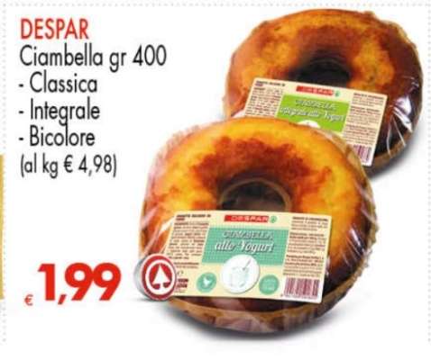 DESPAR Ciambella gr 400