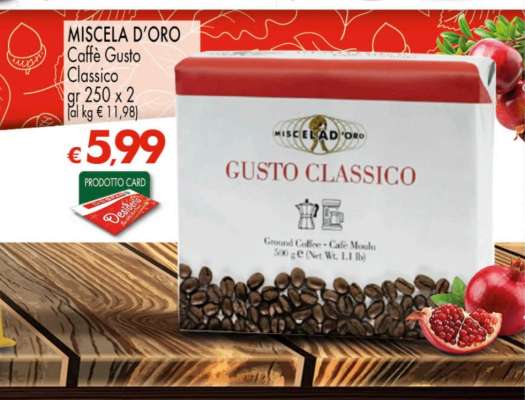 MISCELA D'ORO Caffè Gusto Classico