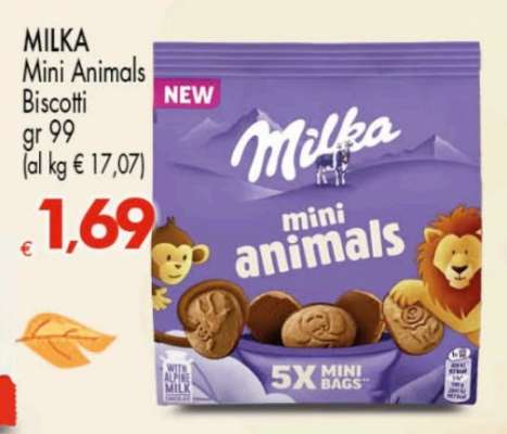 MILKA MINI ANIMALS