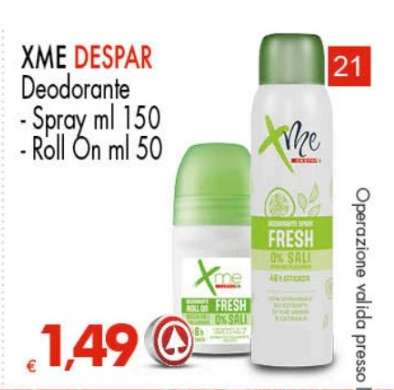 XME DESPAR Deodorante