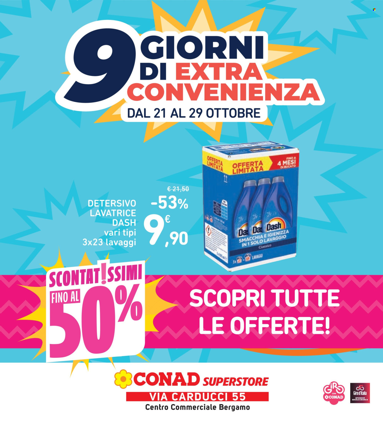 Volantino Conad Superstore - 21/10/2026 - 29/10/2026. Pagina 1