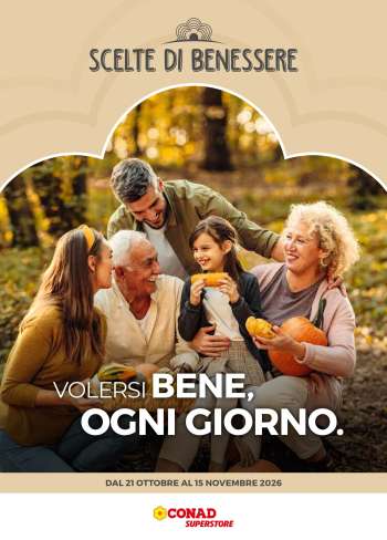 Volantino Conad - 21/10/2026 - 15/11/2026.
