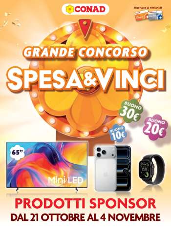 Volantino Conad - 21/10/2026 - 4/11/2026.