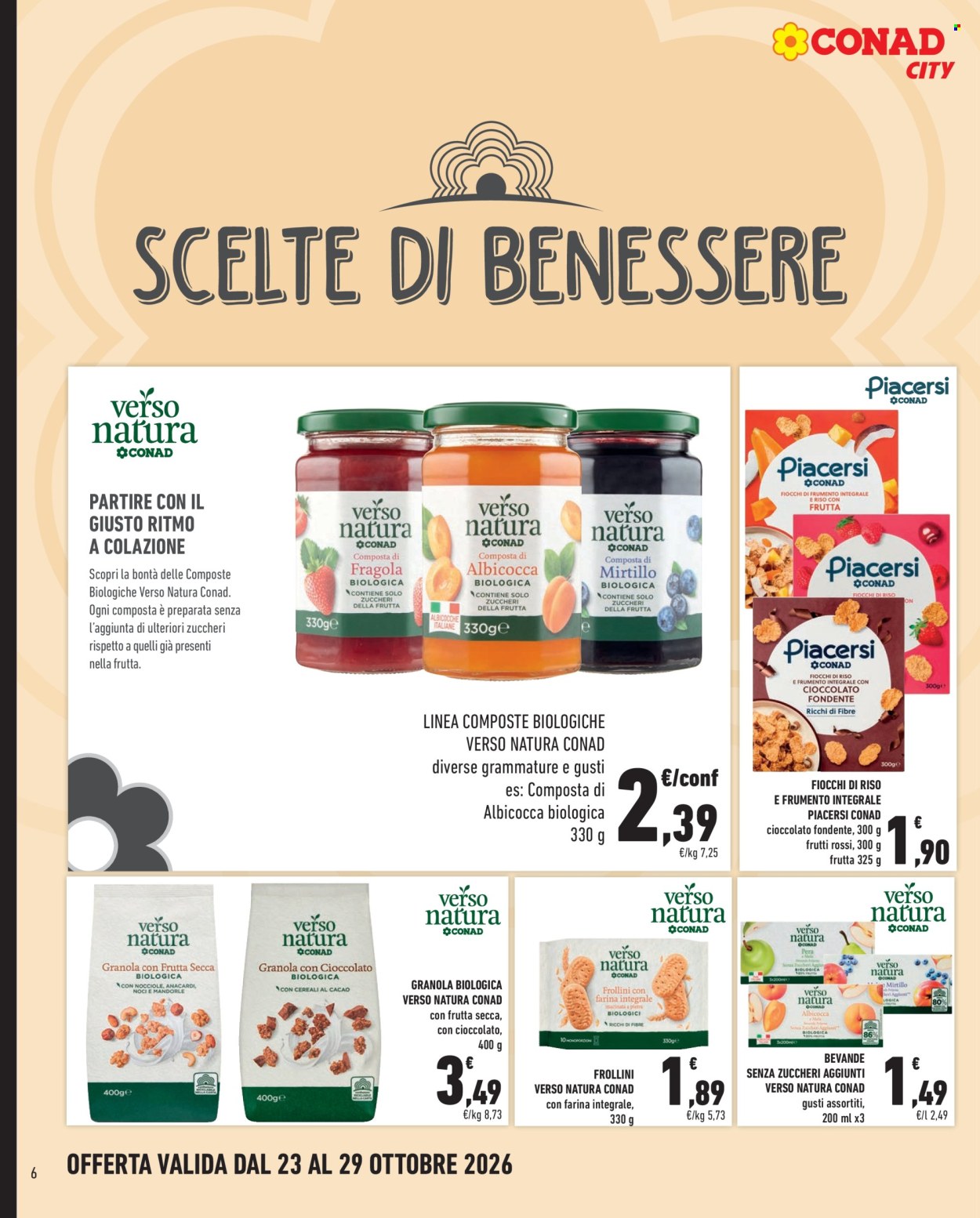 Volantino Conad City - 23/10/2026 - 5/11/2026. Pagina 6