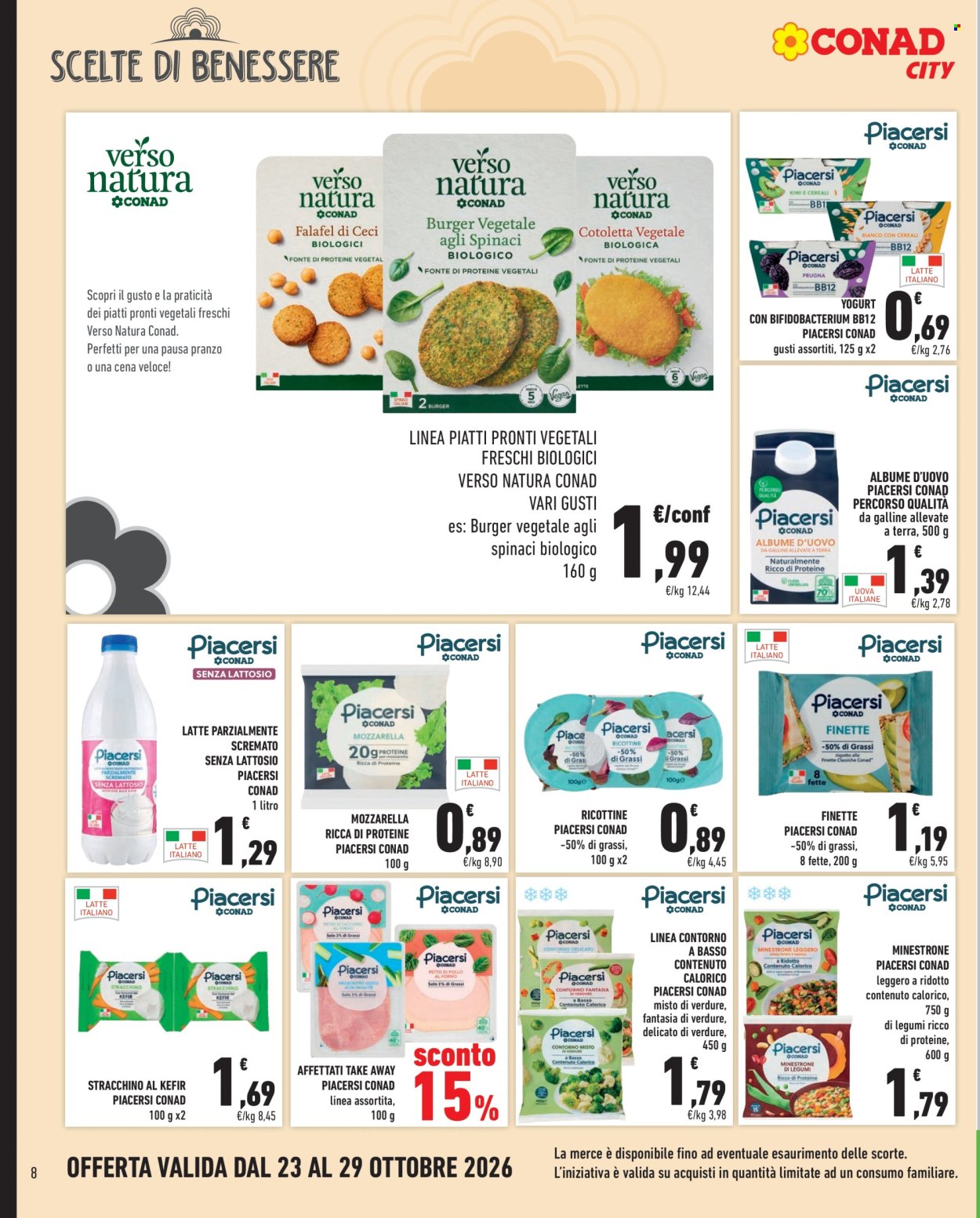 Volantino Conad City - 23/10/2026 - 5/11/2026. Pagina 8