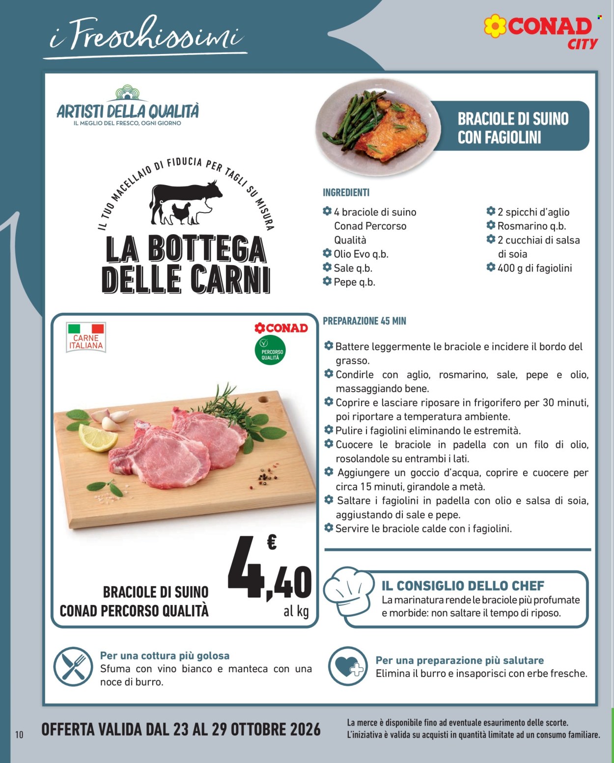 Volantino Conad City - 23/10/2026 - 5/11/2026. Pagina 10