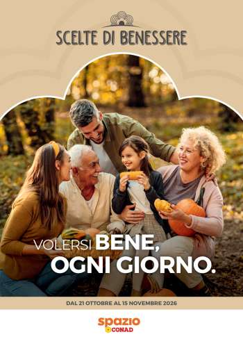 Volantino Spazio Conad - 21/10/2026 - 15/11/2026.