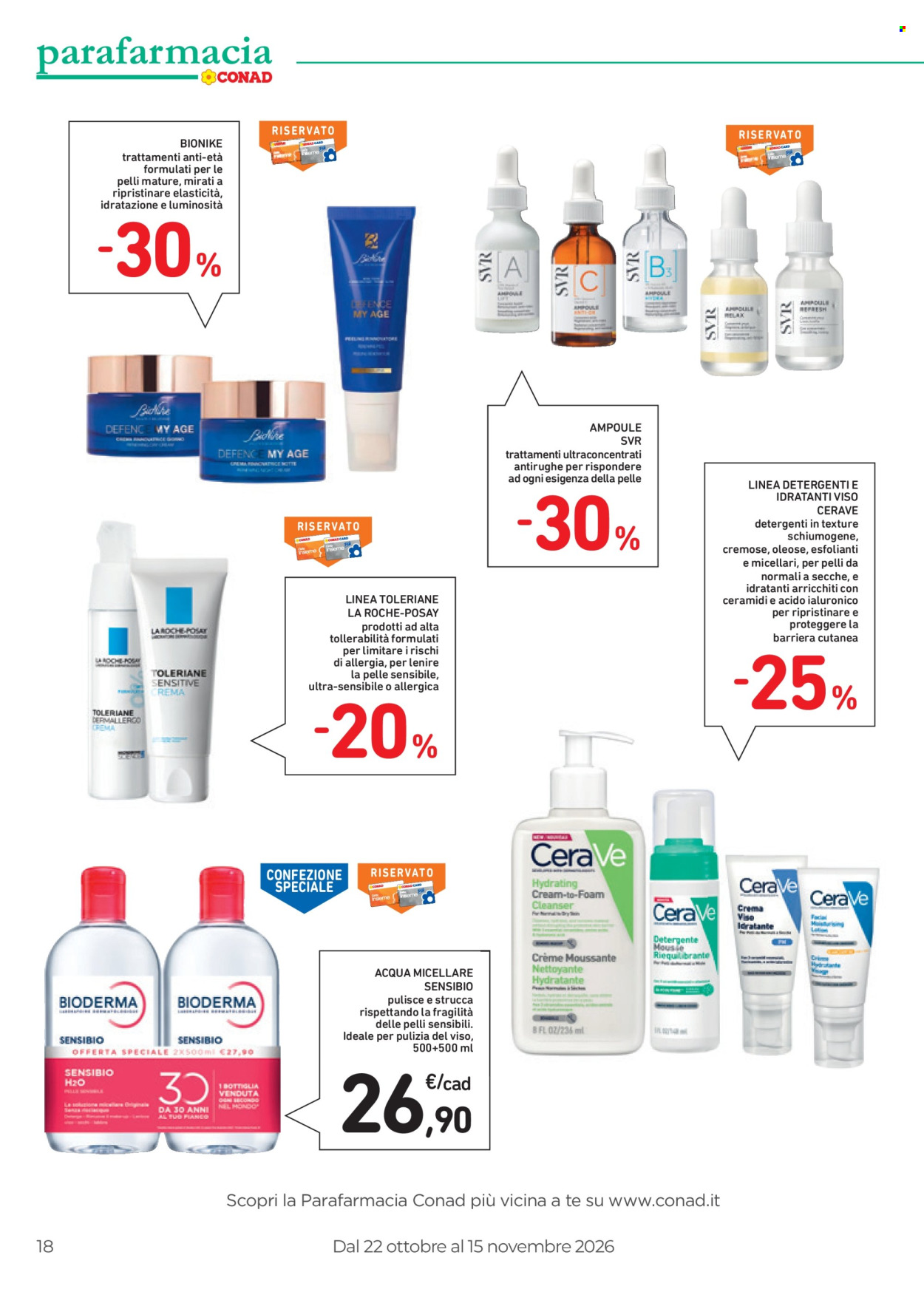 Volantino Spazio Conad - 21/10/2026 - 15/11/2026. Pagina 18