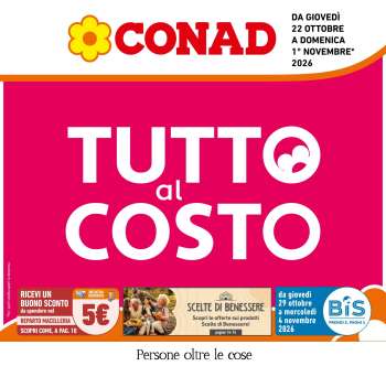 Volantino Conad - 22/10/2026 - 1/11/2026.