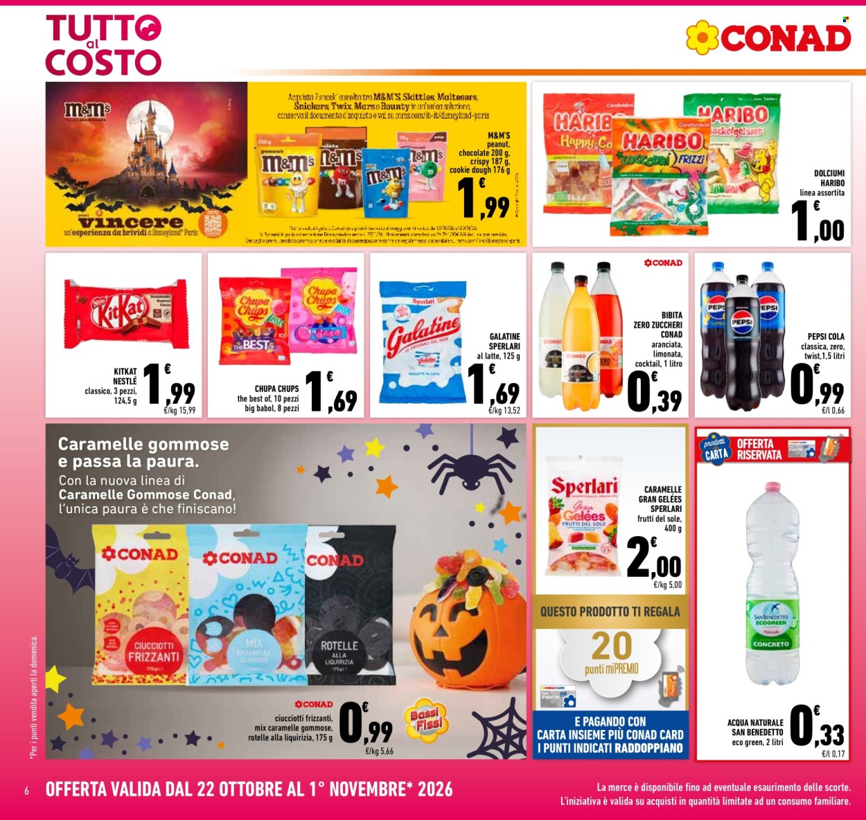 Volantino Conad - 22/10/2026 - 1/11/2026. Pagina 6