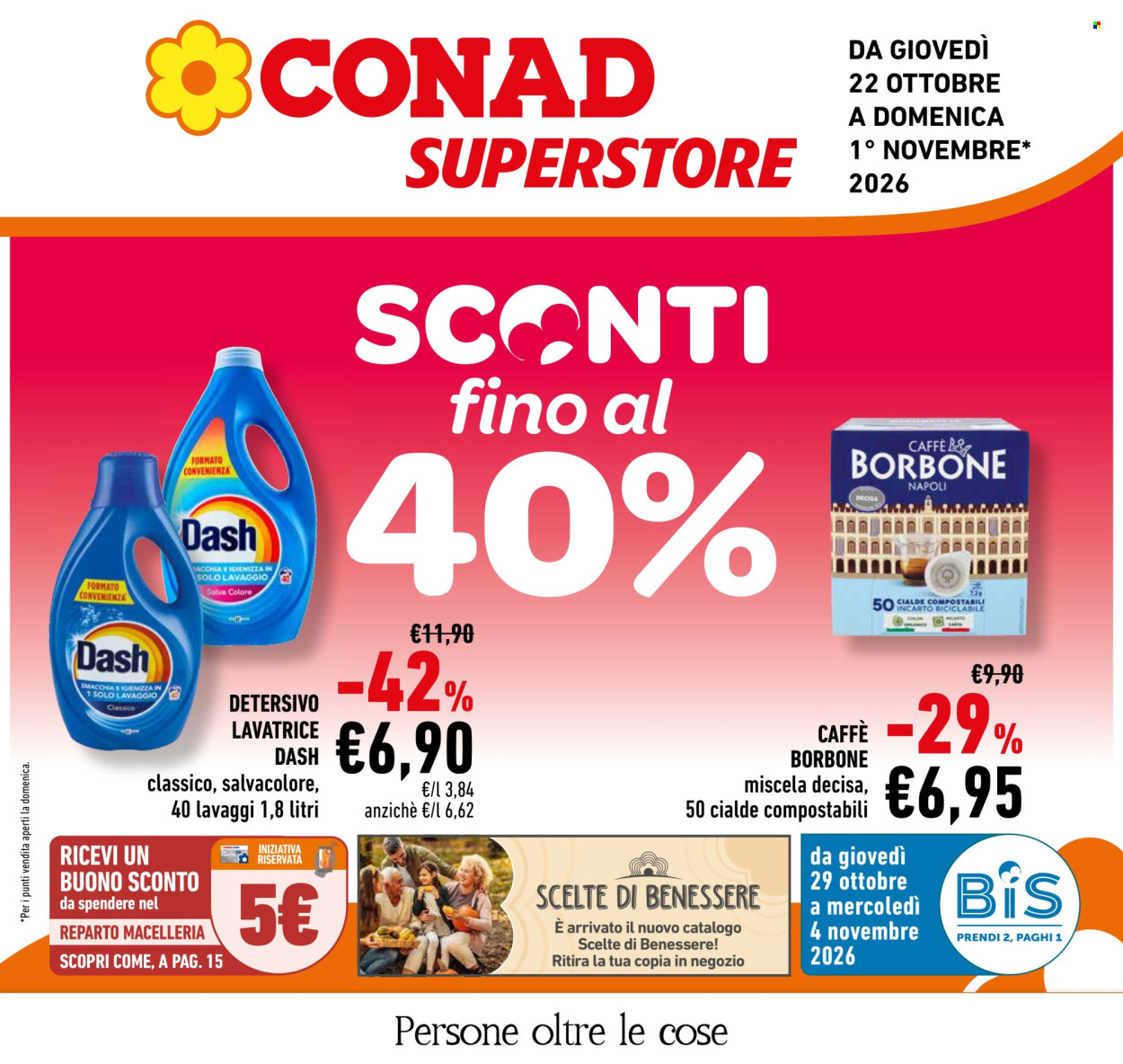 Volantino Conad Superstore - 22/10/2026 - 1/11/2026. Pagina 1