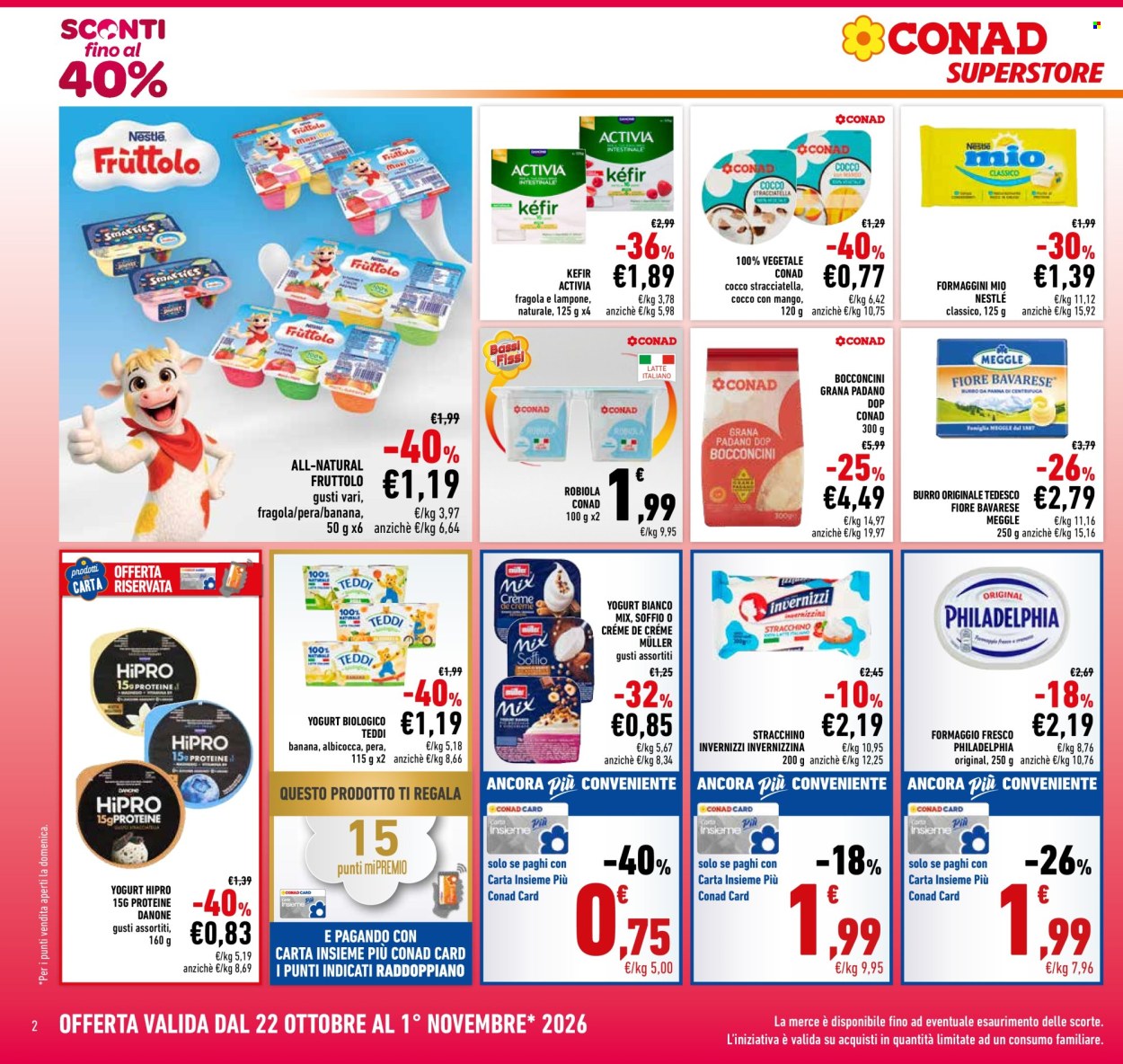 Volantino Conad Superstore - 22/10/2026 - 1/11/2026. Pagina 2