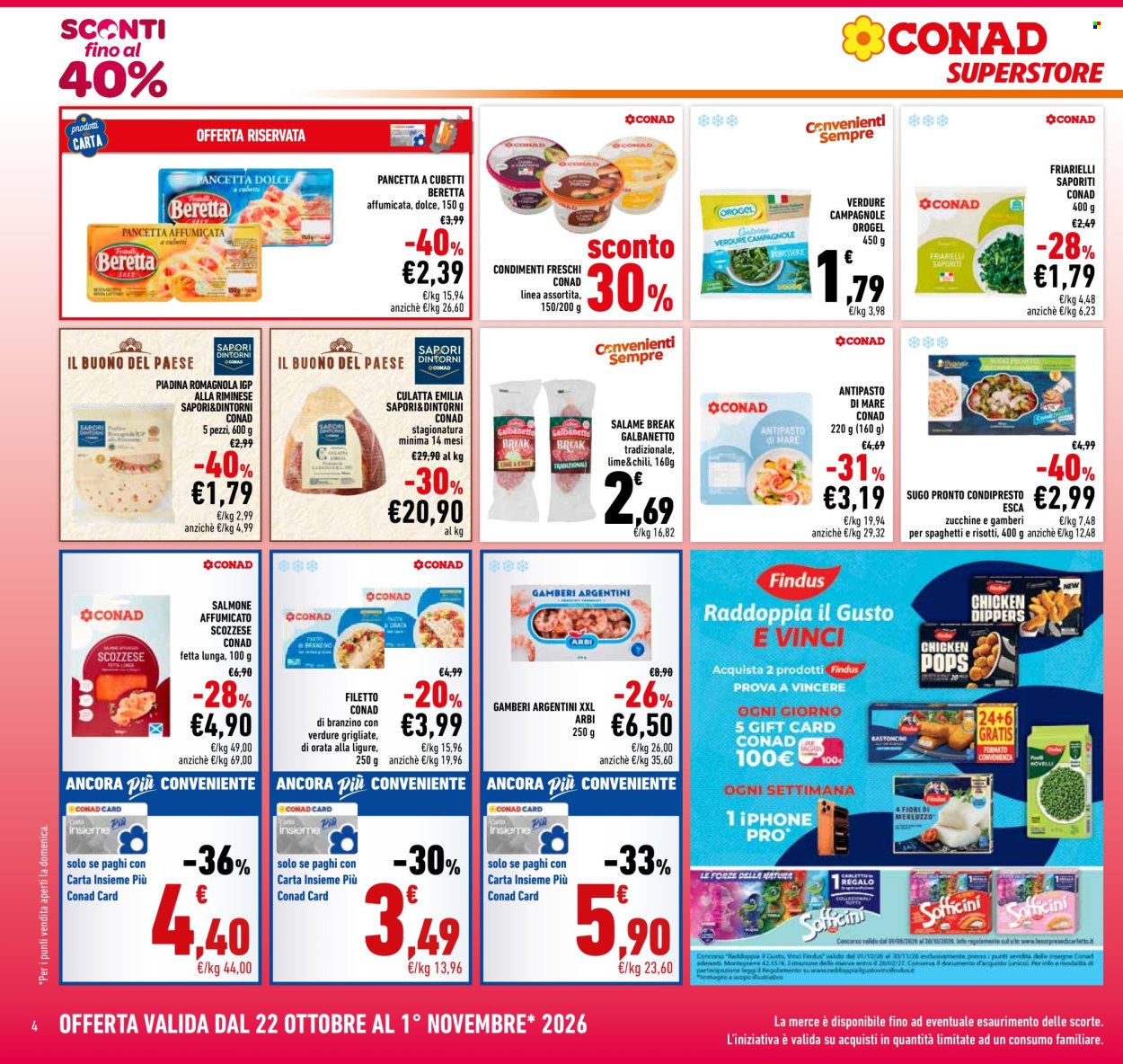 Volantino Conad Superstore - 22/10/2026 - 1/11/2026. Pagina 4
