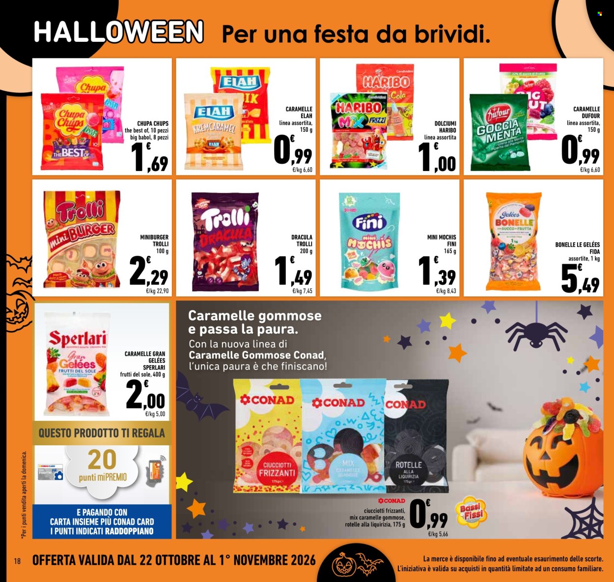 Volantino Conad Superstore - 22/10/2026 - 1/11/2026. Pagina 18
