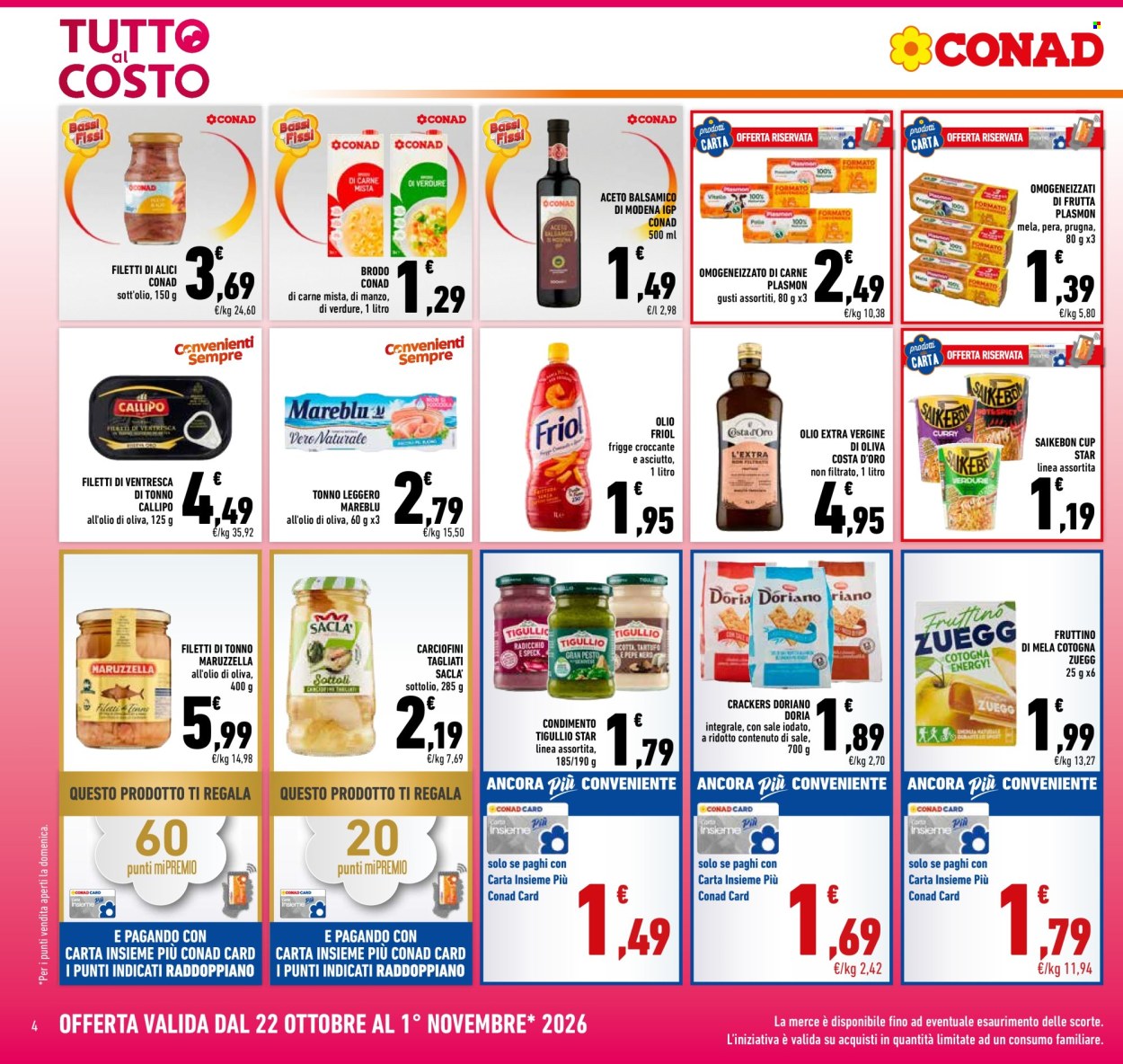 Volantino Conad - 22/10/2026 - 1/11/2026. Pagina 4