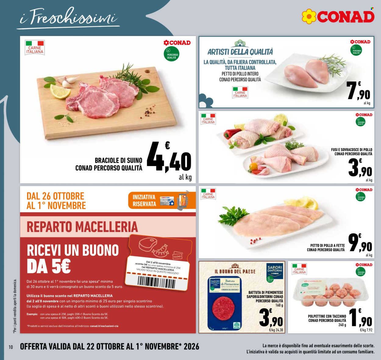 Volantino Conad - 22/10/2026 - 1/11/2026. Pagina 10