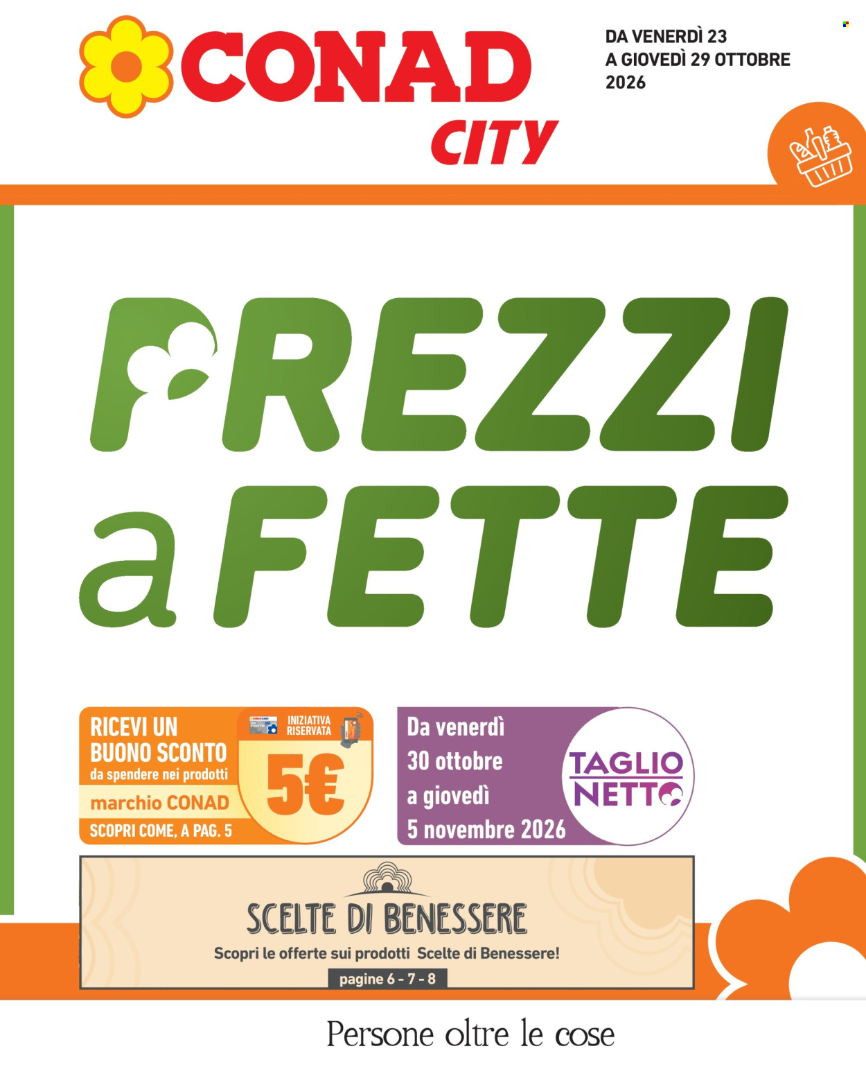 Volantino Conad City - 24/10/2026 - 6/11/2026. Pagina 1