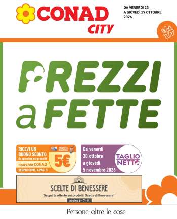 Volantino Conad City - 24/10/2026 - 6/11/2026.