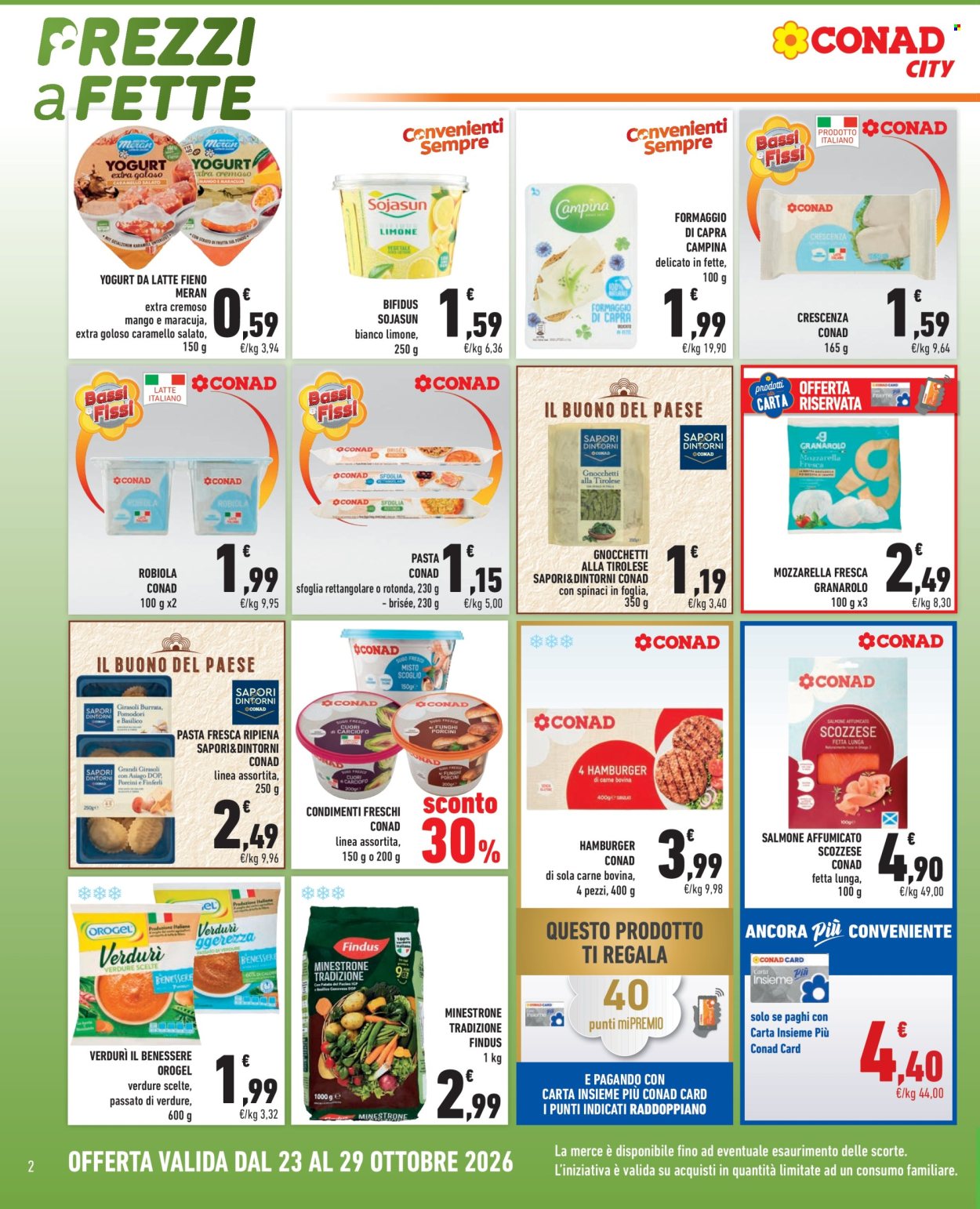 Volantino Conad City - 24/10/2026 - 6/11/2026. Pagina 2