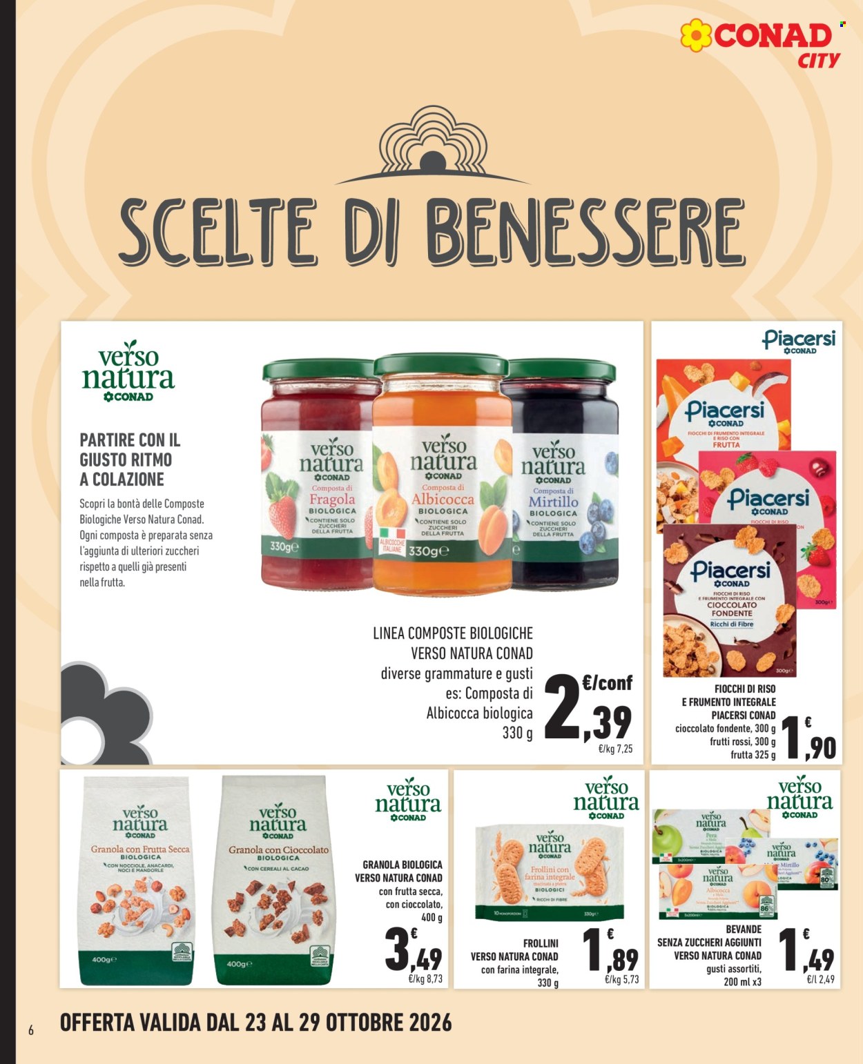 Volantino Conad City - 24/10/2026 - 6/11/2026. Pagina 6