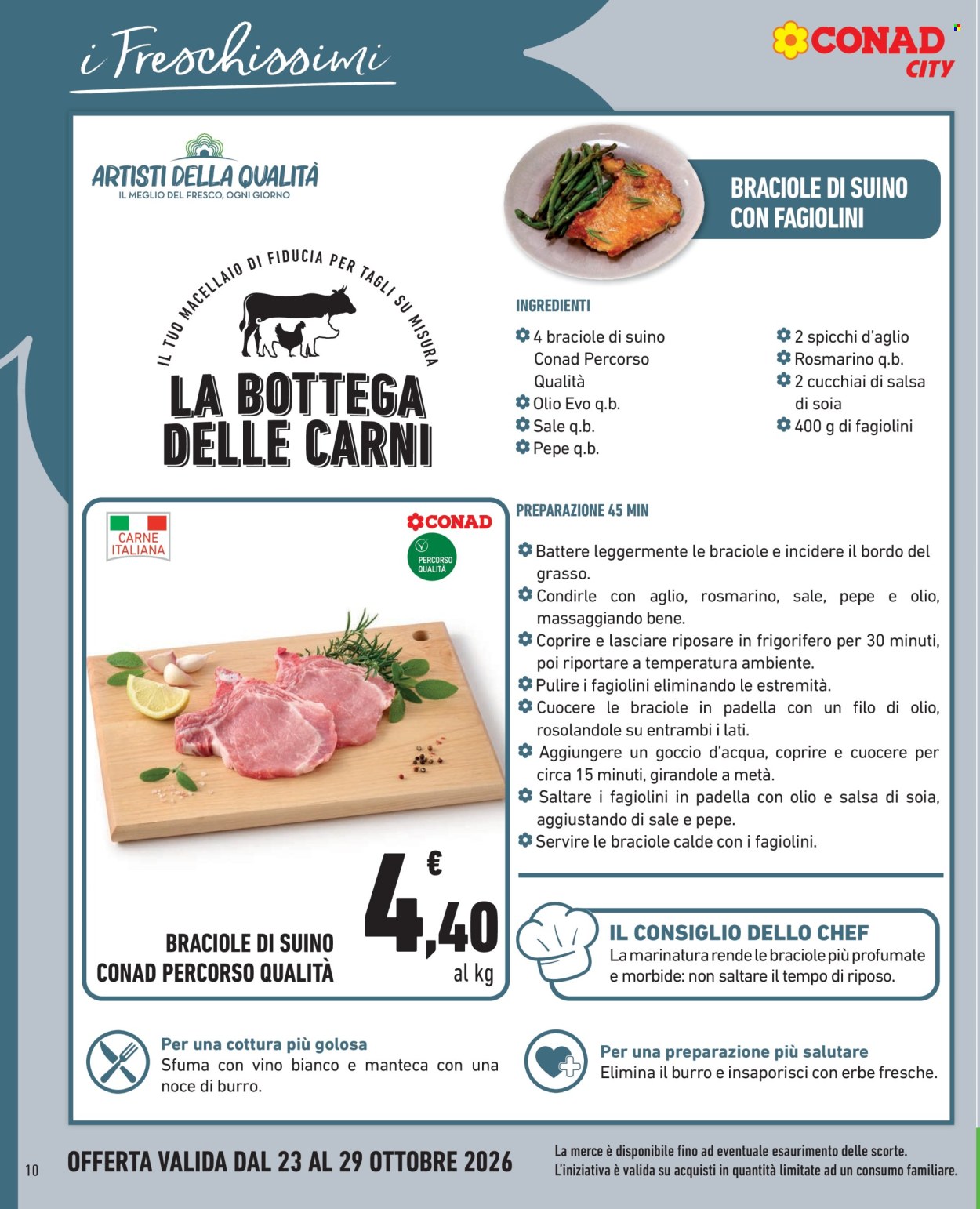 Volantino Conad City - 24/10/2026 - 6/11/2026. Pagina 10