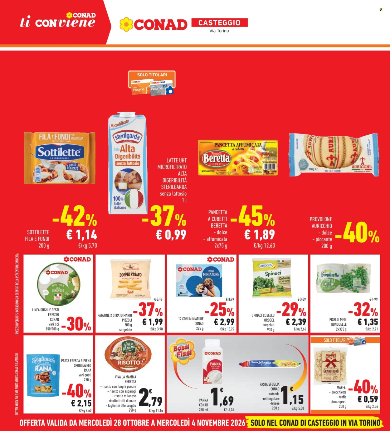 Volantino Conad - 28/10/2026 - 4/11/2026. Pagina 38