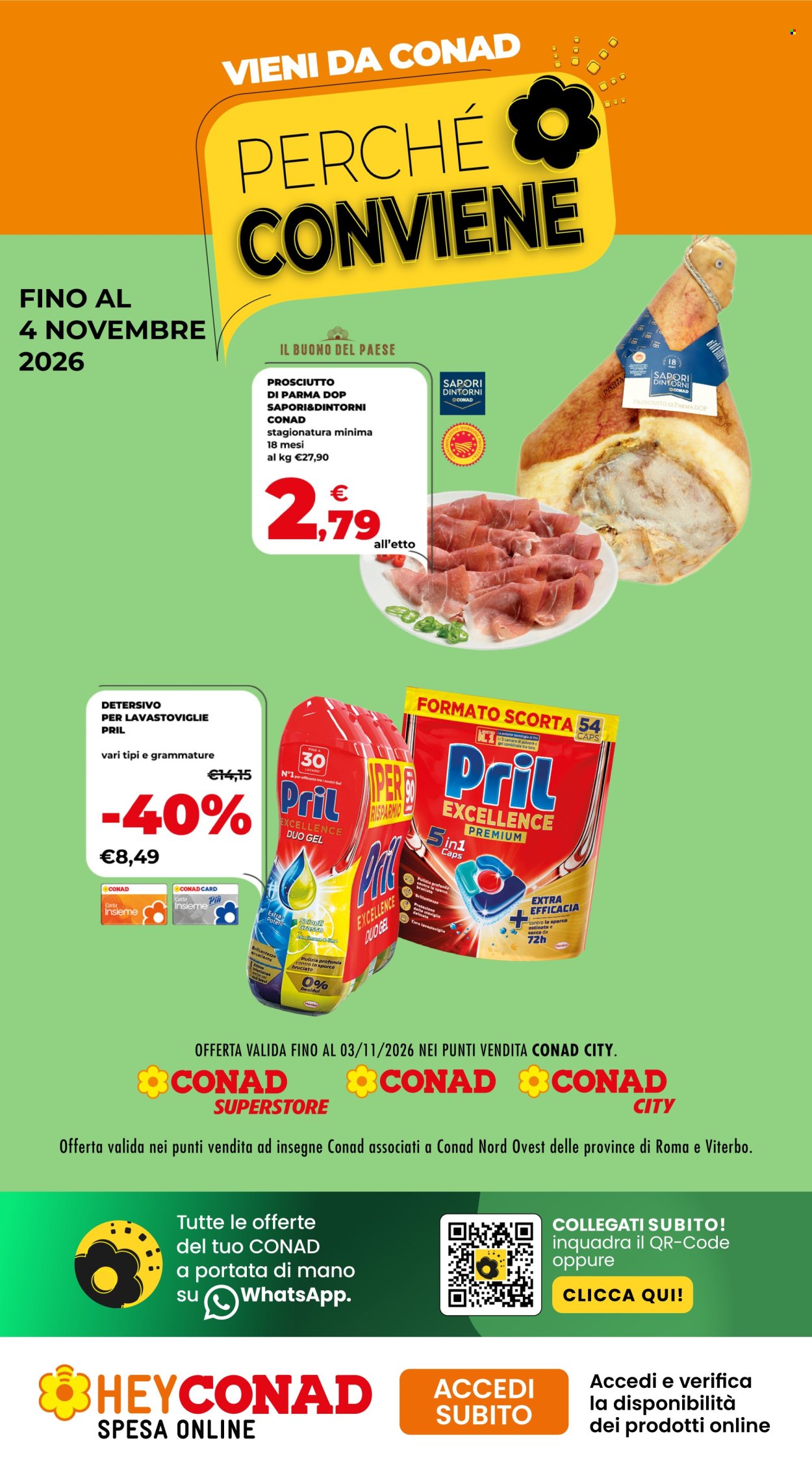 Volantino Conad - 22/10/2026 - 4/11/2026. Pagina 1