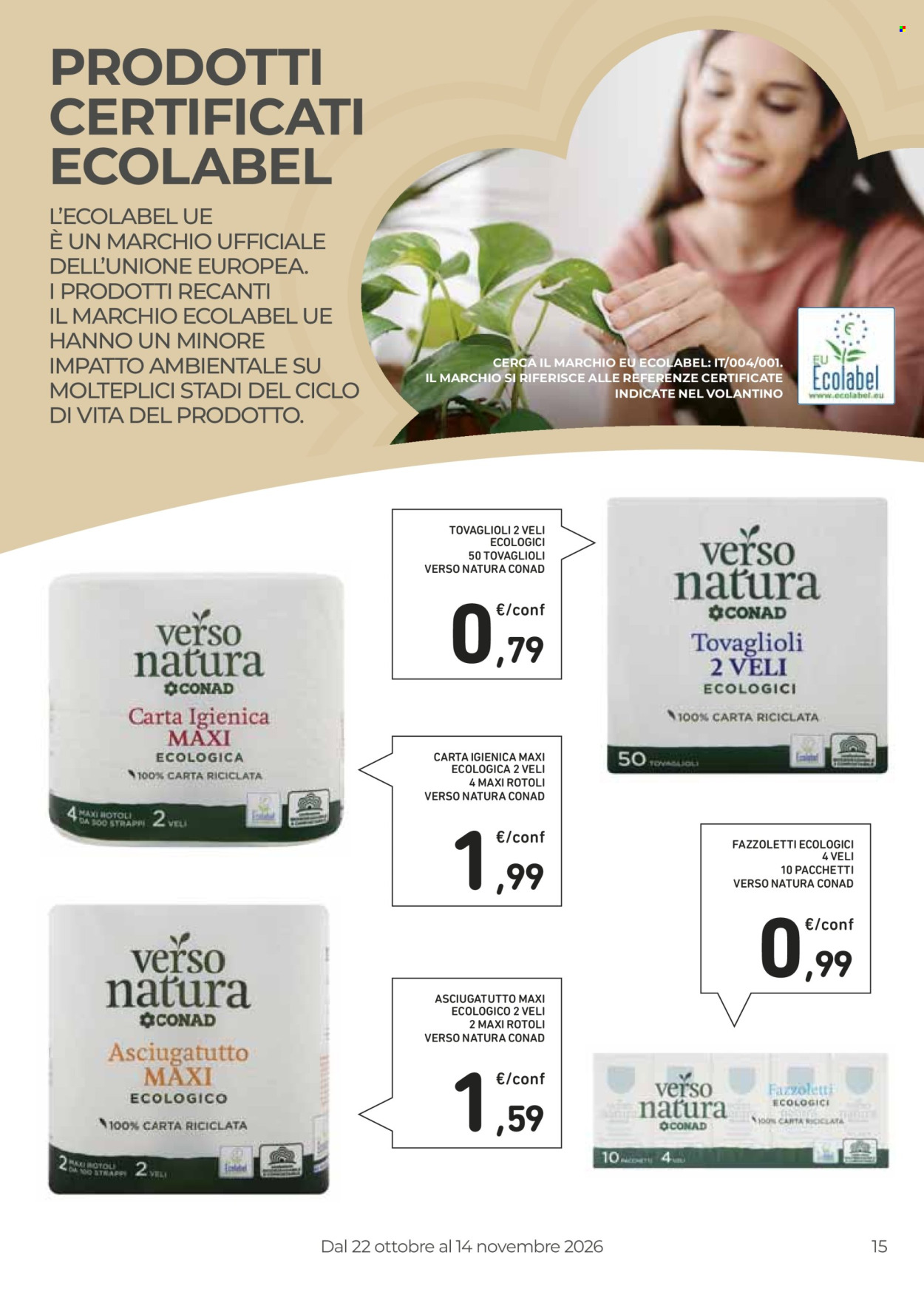 Volantino Conad Superstore - 22/10/2026 - 14/11/2026. Pagina 15
