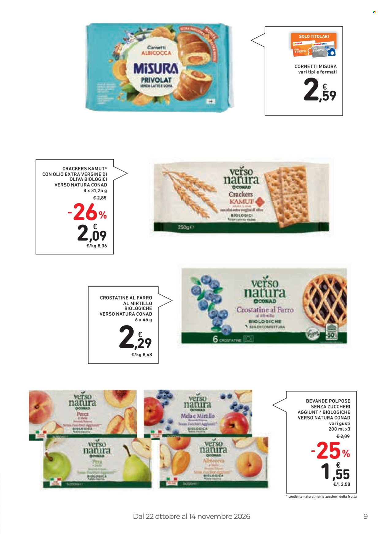 Volantino Conad - 22/10/2026 - 14/11/2026. Pagina 9