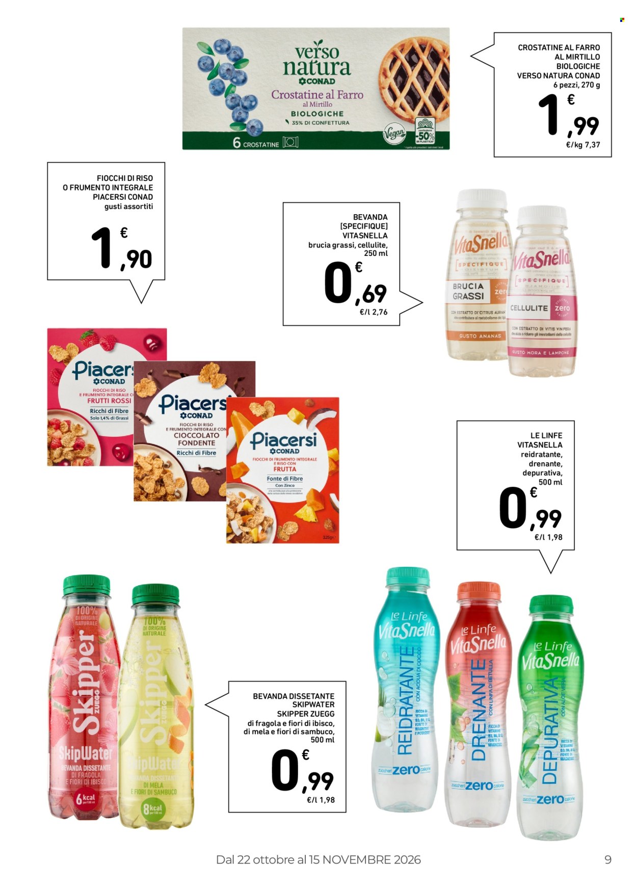Volantino Conad - 22/10/2026 - 15/11/2026. Pagina 9