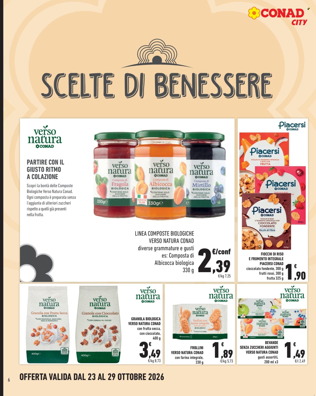 Volantino Conad - 23/10/2026 - 29/10/2026. Pagina 6