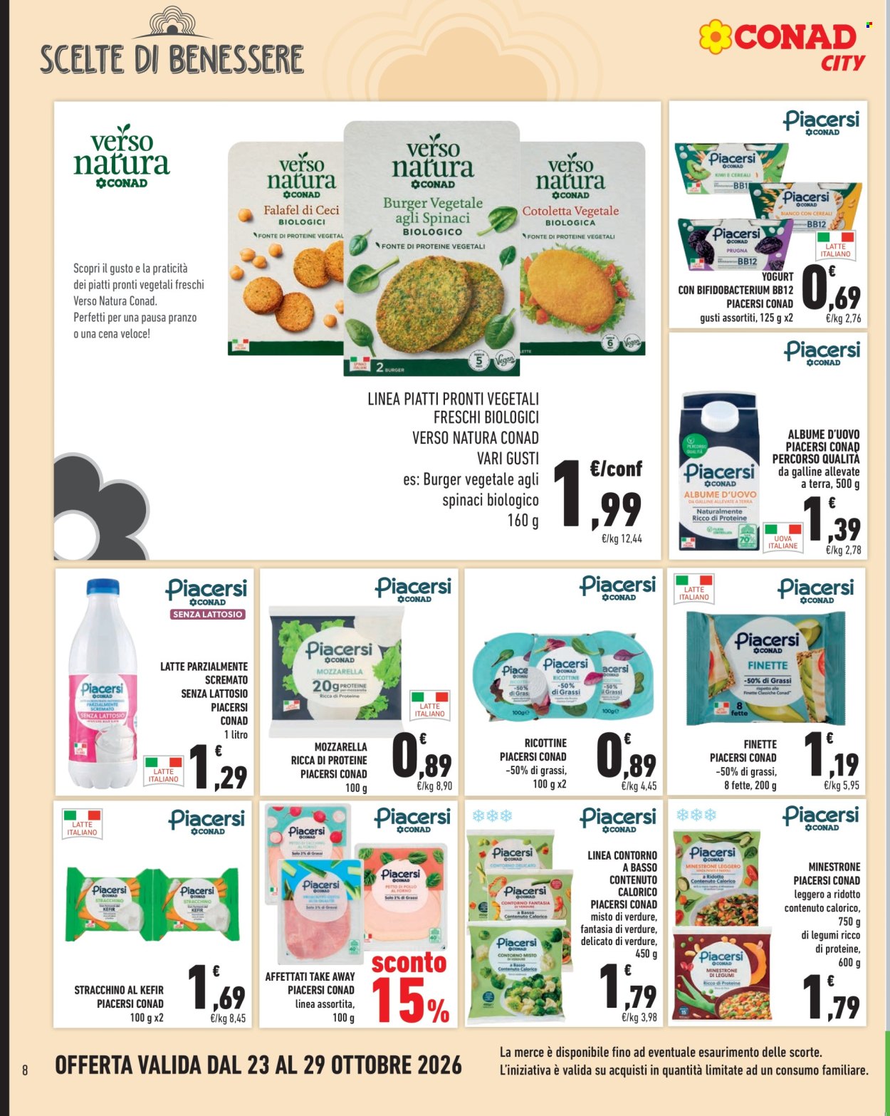 Volantino Conad - 23/10/2026 - 29/10/2026. Pagina 8