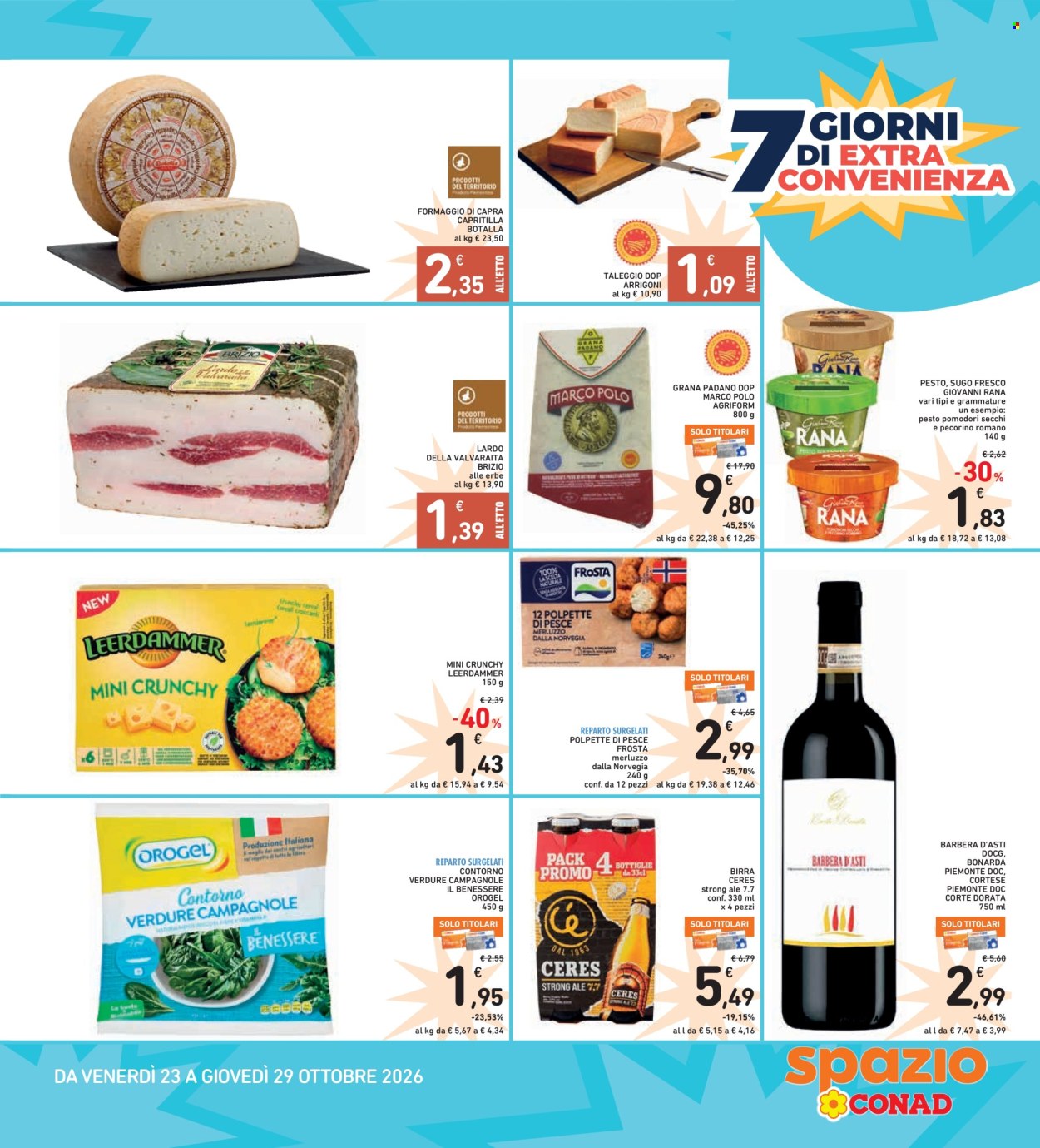 Volantino Spazio Conad - 23/10/2026 - 29/10/2026. Pagina 3
